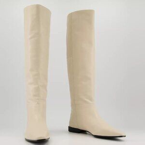 Vagabond Lene Knee High Leather Flat Boot
